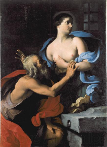 Giovanni Domenico Cerrini CaritaRomana Norge oil painting art